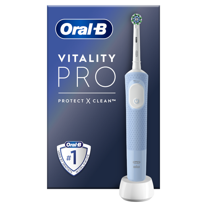 Oral B Vitality Pro Purple Toothbrush 2 Refills (VITALITYPROMORED)