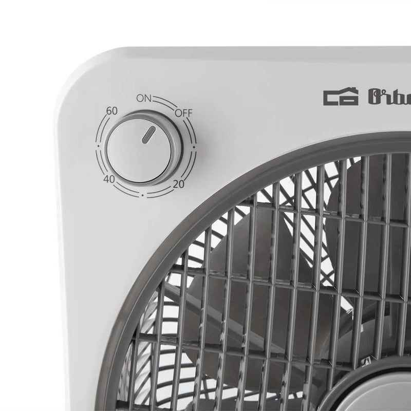Ventilador Box Fan Orbegozo BF 0138 - panel de control