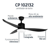 Ventilador de techo Orbegozo CP 102132 - detalle