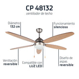 Ventilador de techo Orbegozo CP 48132 - detalle