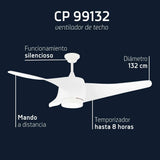 Ventilador de techo Orbegozo CP 99132
