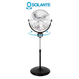 Ventilador de pie Orbegozo PWS 3050 - vista lateral