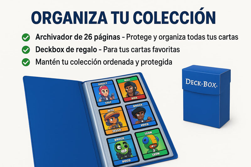 Panini Pack Brawl Stars Temporada 2 - Tin Box + Megapack + 8 Sobres + Regalo