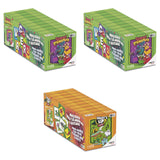 Dos expositores de 10 del Speed Monsters Mini y uno del What's Up? Junior Mini de Cayro: 30 juegos en total