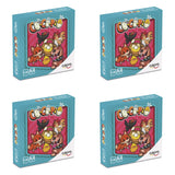 Pack de 4 cajas iguales del Co-co-pio Mini de Cayro (ref. 90567): cuatro cajas del mismo minijuego