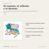 Infografía: cómo se montan, rellenan y decoran los bolígrafos y subrayadores de los laboratorios Clementoni