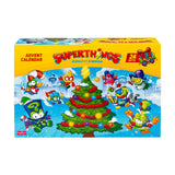 Caja del Calendario de Adviento SuperThings 2026 de MagicBox, 24 sorpresas, con árbol de Navidad y personajes