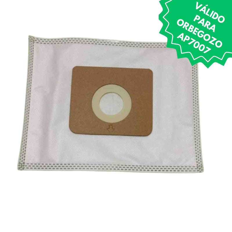 pack bolsas aspirador orbegozo ap7007 4 unidades
