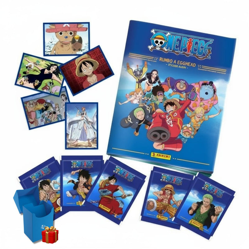 Pack One Piece Rumbo a Egghead - Álbum Oficial + 10 Sobres Adicionales