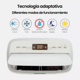 Infografía: Aire Acondicionado Portátil Infiniton PACPX45AW 4500 Frigorías Bomba de Calor WiFi