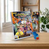 Panini Adrenalyn XL LaLiga 2025-26 — Megapack + 8 Sobres Adicionales (Pack Iniciación con  sobre una mesa de madera
