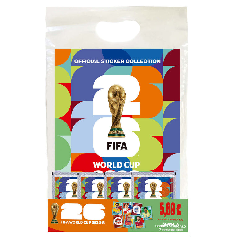 Pack Álbum + 4 Sobres Panini FIFA World Cup 2026