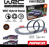 pista de carreras Ninco WRC con coches LED
