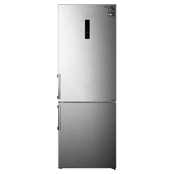 Frigorífico combi Infiniton FGC-469WC20XEM de 469 litros con acabado en acero inoxidable, tecnología No Frost y congelador inferior, ideal para cocinas modernas
