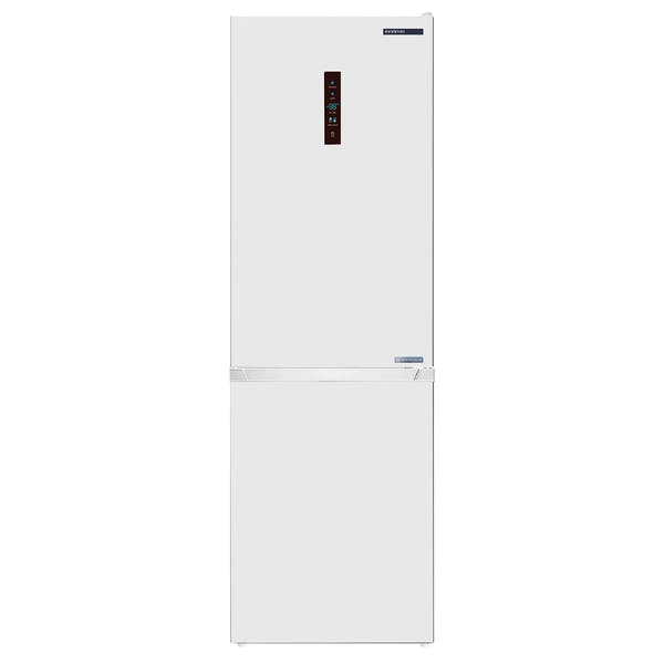 Infiniton FGC-852C85WDK frigorífico combi blanco vista frontal con display LCD Bi-Zona