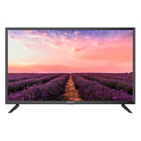 Imagen frontal de la TV Infiniton 32” encendida
