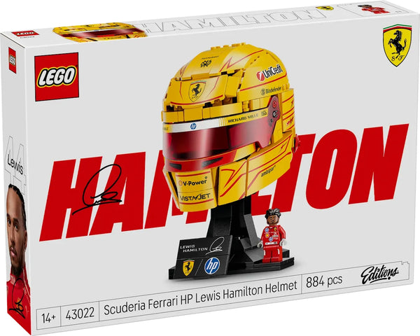 LEGO Casco Lewis Hamilton Scuderia Ferrari HP (43022)