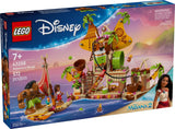 LEGO Disney 43258: Barcaza de los Kakamora con figuras de Vaiana y Maui