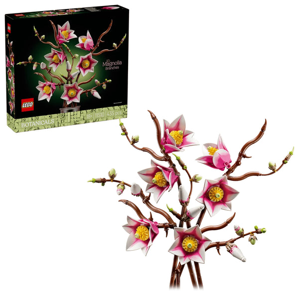 Set LEGO 11510 magnolias caja producto Botanicals completo
