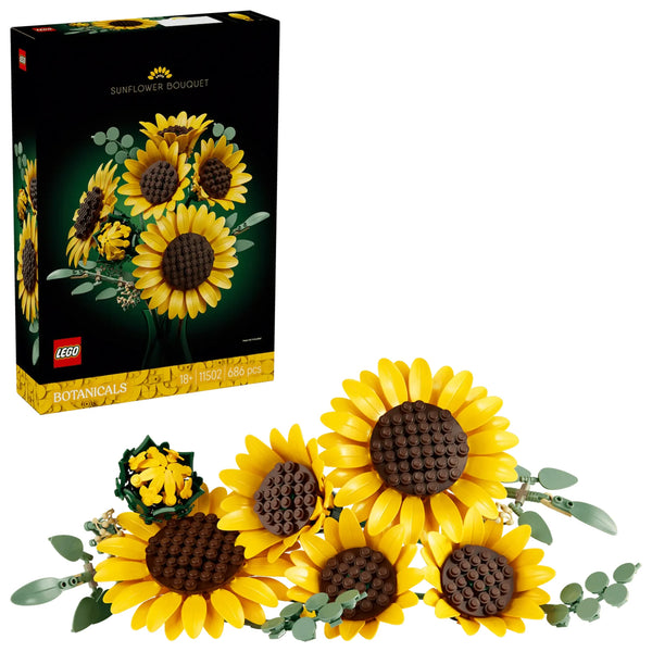Set LEGO 11502 girasoles caja producto Botanicals completo
