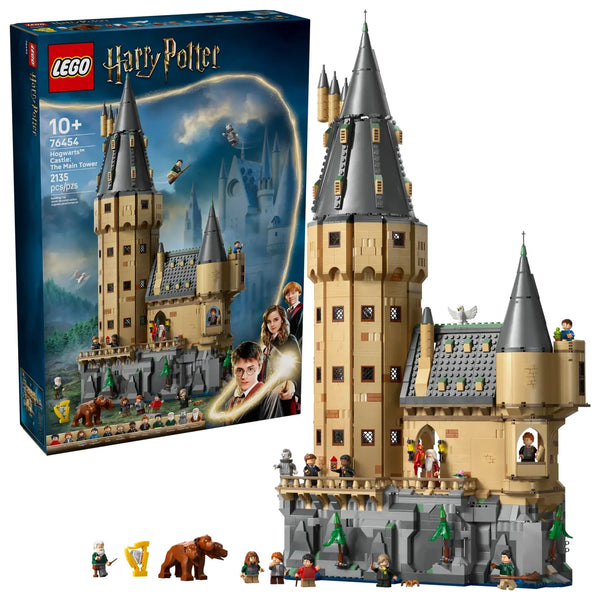 LEGO Harry Potter 76454 Castillo de Hogwarts Torre Central con minifiguras
