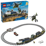 LEGO City 60508 caja producto tren 80cm helicóptero vías ovaladas control remoto
