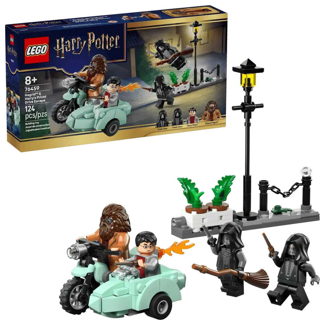 LEGO Harry Potter Hagrid y Harry: Huida de Privet Drive
