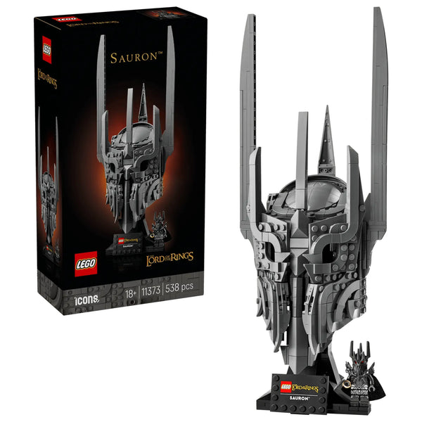 Set LEGO Icons 11373 Sauron caja producto completo adultos
