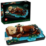 Set LEGO 21366 nutrias caja producto Ideas completo mar

