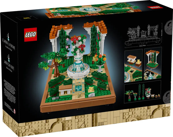 LEGO 10359 Jardín con Fuente