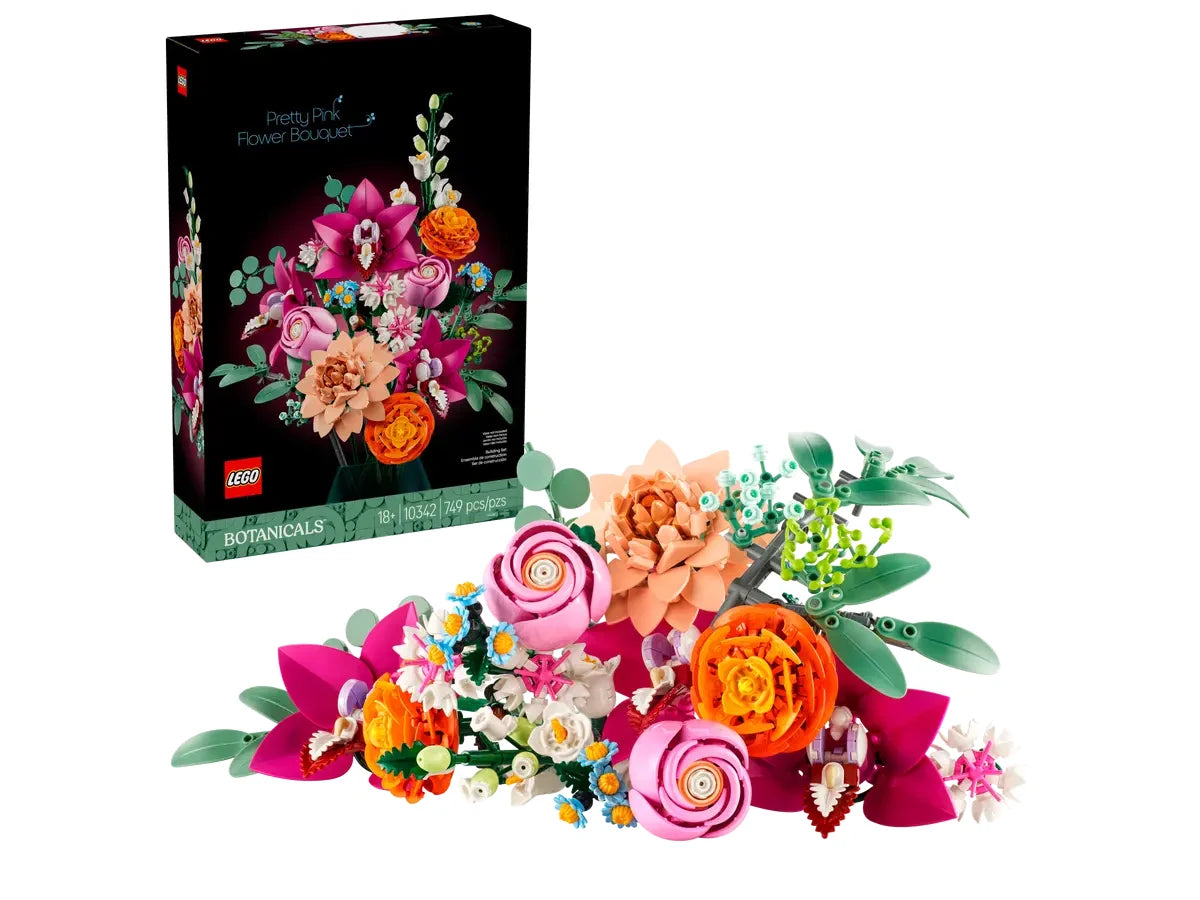 LEGO 10342 Ramo de Flores Fantasía Rosa