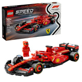 Caja del set LEGO 77242 con el coche montado
