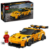 LEGO Speed Champions Porsche 911 GT3 RS 77239 - Maqueta de 348 piezas con alerón trasero, tomas de aire y llantas auténticas
