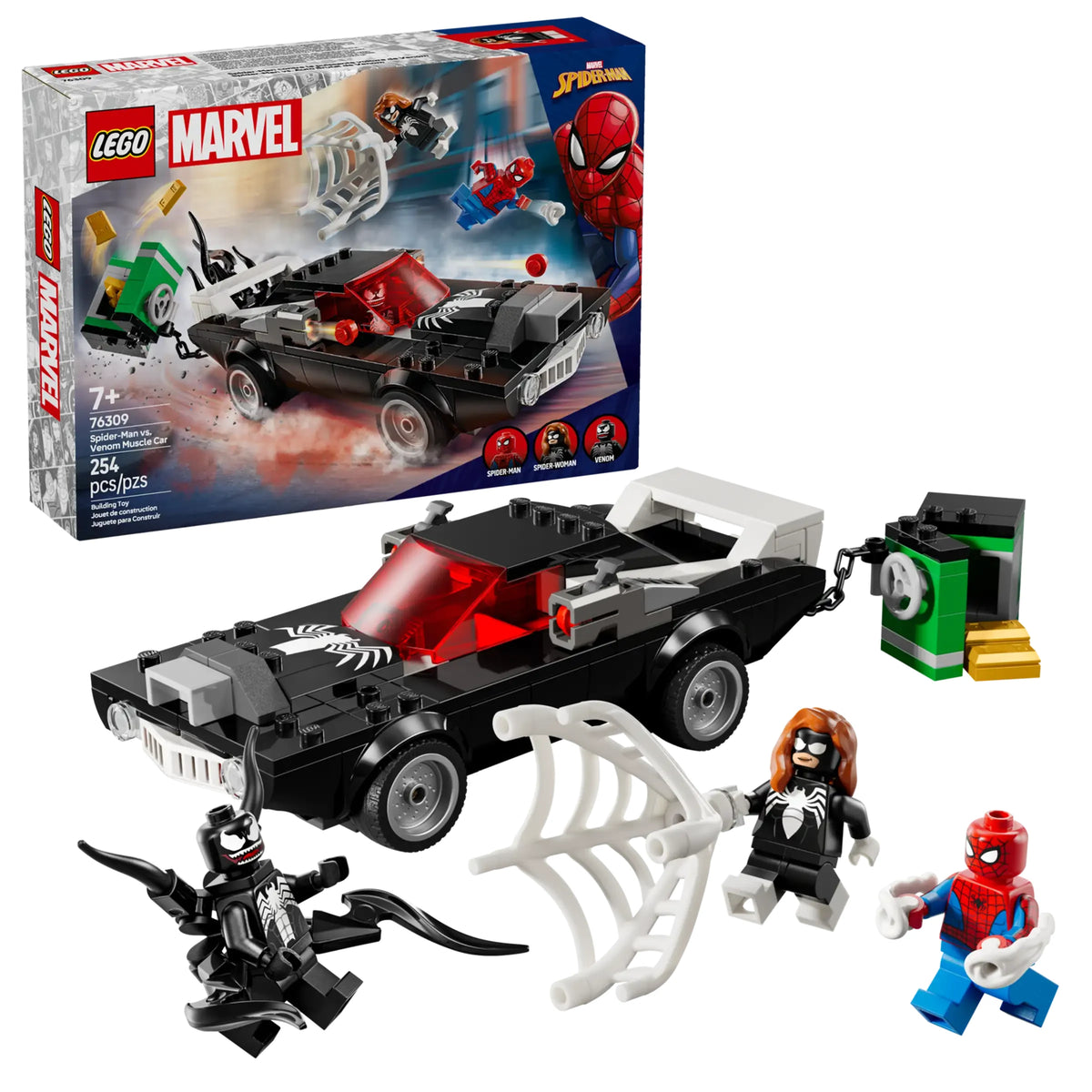 LEGO Spider-Man vs. Coche Brutal de Venom (76309)