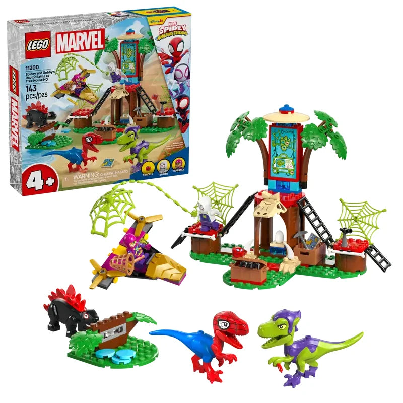 LEGO Spidey y Gobby: Batalla de Raptores Casa del Árbol (11200)