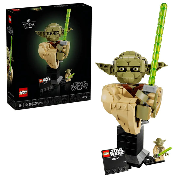 LEGO Star Wars 75438 Busto de Yoda