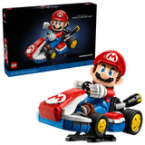 LEGO Super Mario Mario Kart 72037 con Mario articulado en Kart estándar y base dinámica para exposición
