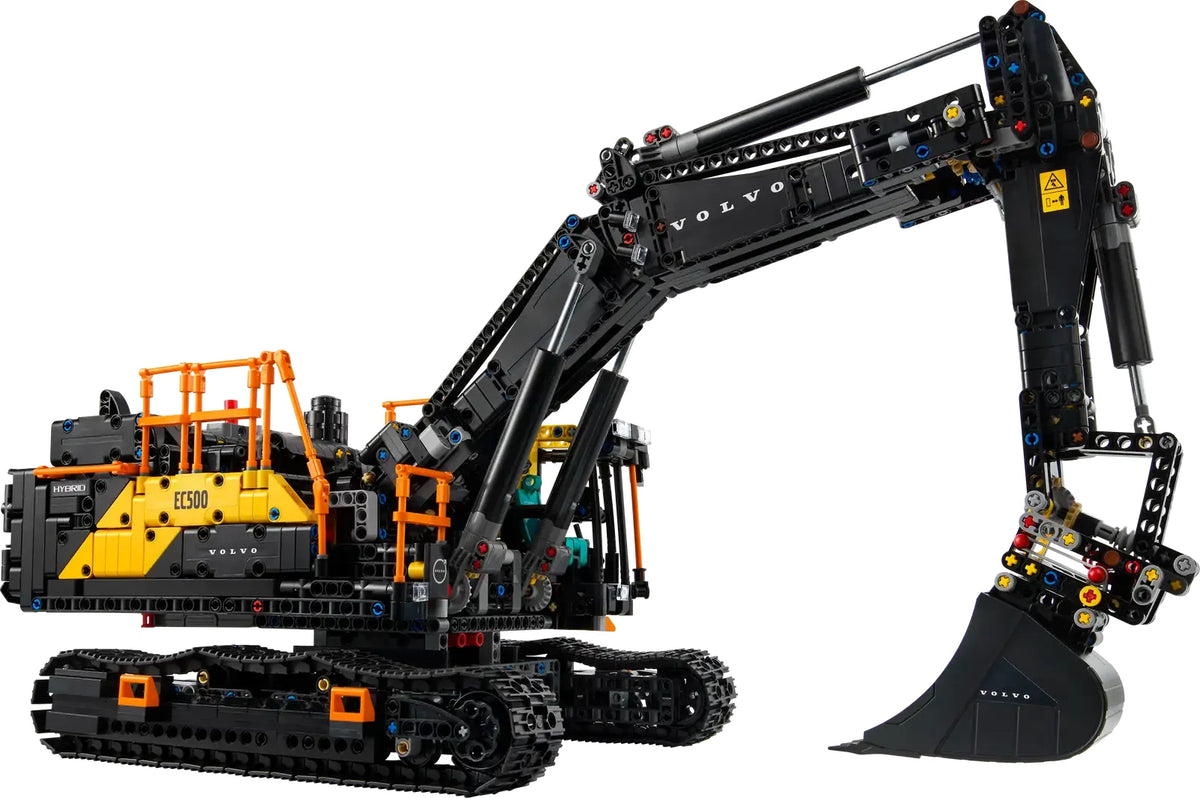 LEGO Technic 42215 Excavadora Volvo EC500 Hybrid motorizada con control remoto, set de construcción para adultos 18+ con detalles realistas y funciones motorizadas
