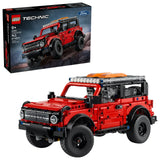LEGO Technic 42213 Ford Bronco - Caja de la maqueta todoterreno con suspensión y motor V6 para niños 9+
