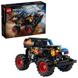 Caja trasera LEGO Technic Monster Jam Grave Digger Fuego y Hielo ref. 42219