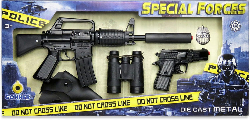 playset gonher fuerzas especiales completo con accesorios
