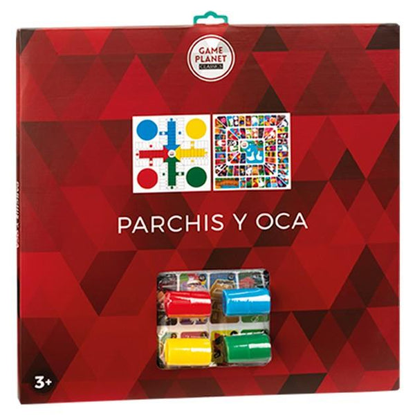 Toy Planet 2 en 1 Parchis y Oca (13694)