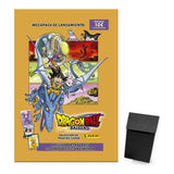 Pack Panini Dragon Ball Daima: Megapack de lanzamiento con archivador y deck box negra de regalo