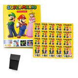 Pack Álbum + 20 Sobres Panini Super Mario «It's-a Me, Mario!» 2026 + Deck Box: álbum, 20 sobres y deck box negra