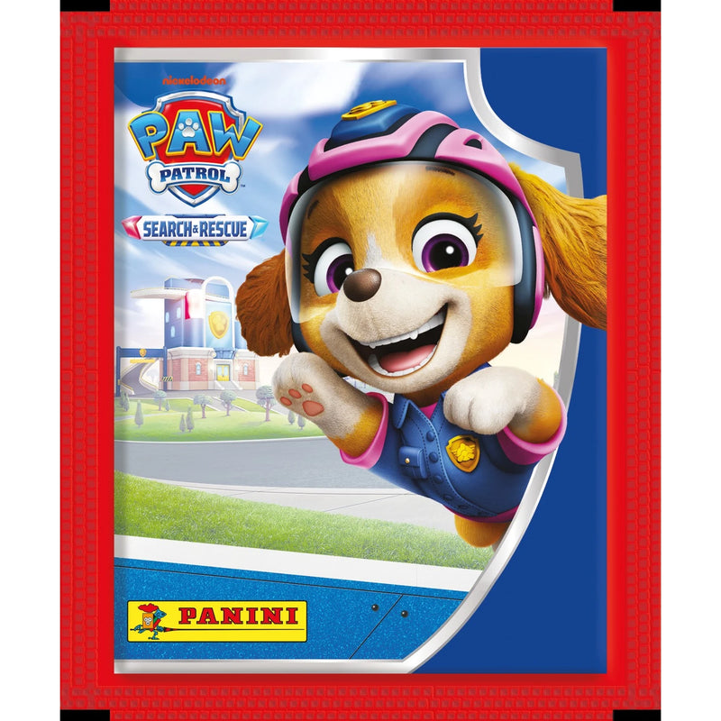 Sobre de cromos Panini Paw Patrol 12 Search and Rescue con 5 cromos