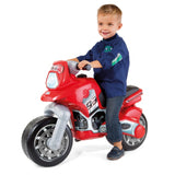 Niño sentado en la moto correpasillos Moltó Cross Advanced 14206