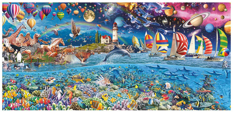 Educa Borrás Puzzle 3000 piezas Vida panorama (20265)