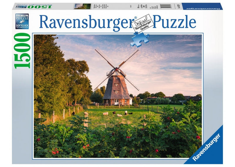 Ravensburger Jigsaw Puzzle 1500 Pieces Windmill on the Baltic Sea 162239