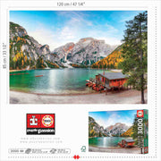 puzzle grande paisaje otoñal con lago
con medidas