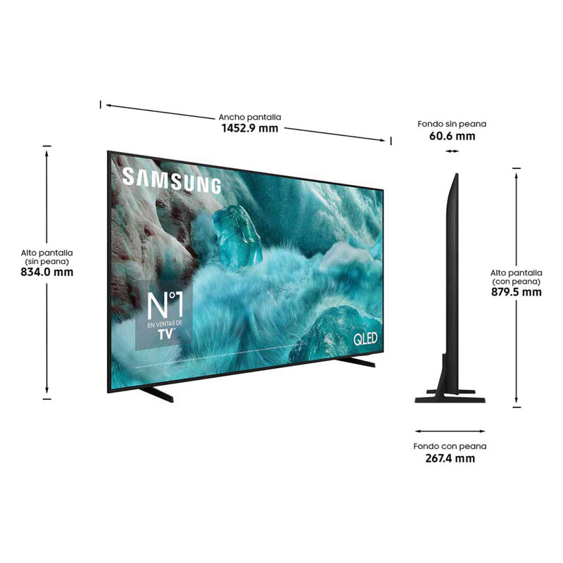 Samsung QLED TQ65Q7F4AUXXC - Smart TV 65 Pulgadas 4K